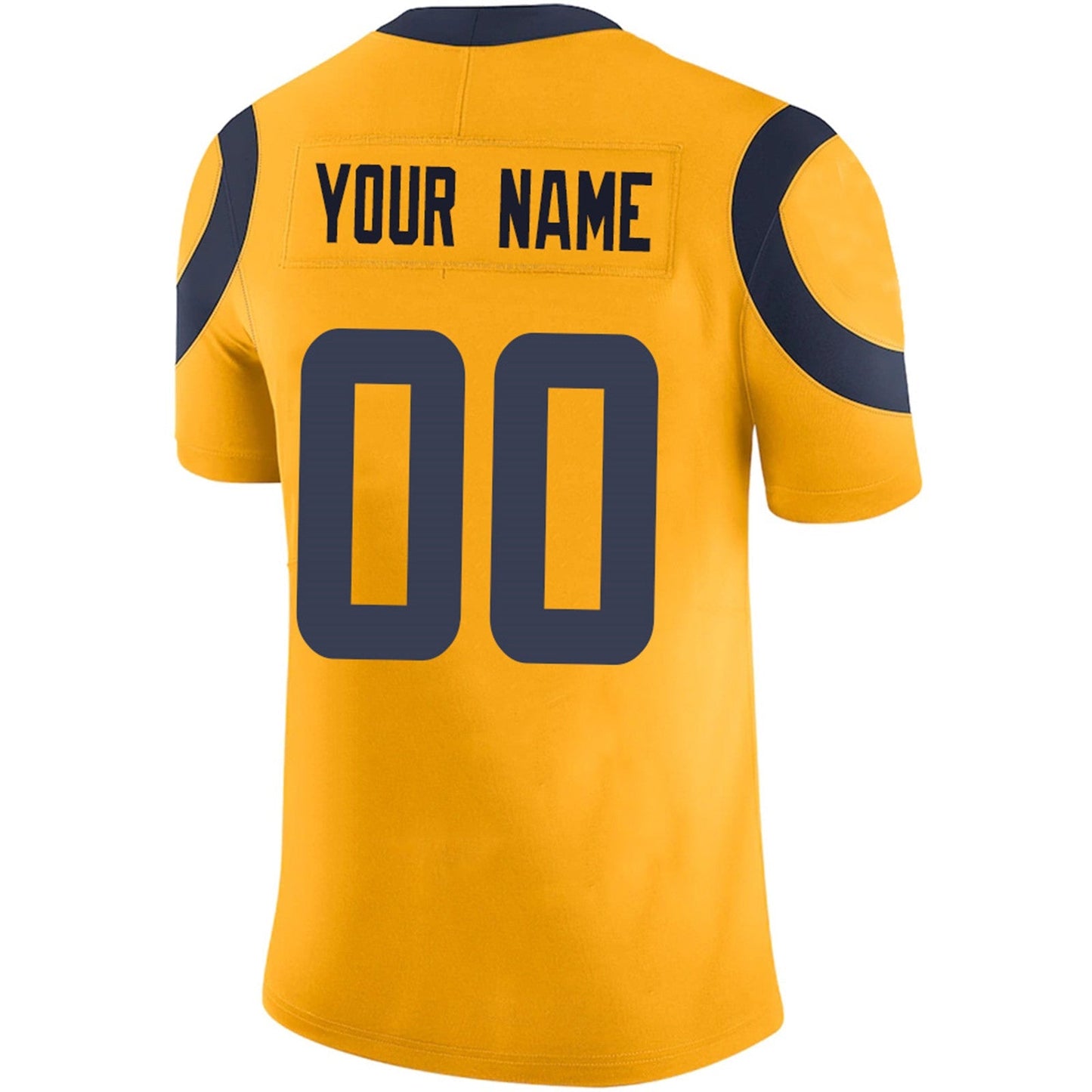 Custom Football Jerseys Team Player or Personalized Design Your Own Name for Men's Women's Youth Jerseys Navy