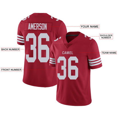 Custom Team Player or Personalized Design Your Own Name for Men's Women's Youth Jerseys Football Jerseys