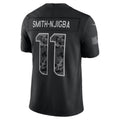 S.Seahawks #11 Jaxon Smith-Njigba Black 2026 Salute to Service Stitched Limited Football jersey Fedasgoge