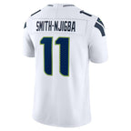 S.Seahawks #11 Jaxon Smith-Njigba White Vapor F.U.S.E. Stitched Limited Football jersey Fedasgoge