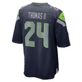 S.Seahawks #24 Rodney Thomas II College Navy Team Game Football jersey Fedasgoge