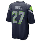 S.Seahawks #27 Avery Smith College Navy Team Game Football jersey Fedasgoge