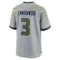 S.Seahawks #3 Nick Emmanwori Gray Fedasgoge Rivalries Collection Game Jersey