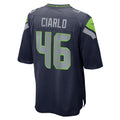 S.Seahawks #46 Jimmy Ciarlo College Navy Team Game Jersey Fedasgoge