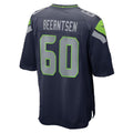 S.Seahawks #60 Evan Beerntsen College Navy Fedasgoge Team Game Jersey