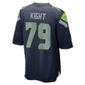 S.Seahawks #79 Amari Kight College Navy Team Game Football jersey Fedasgoge