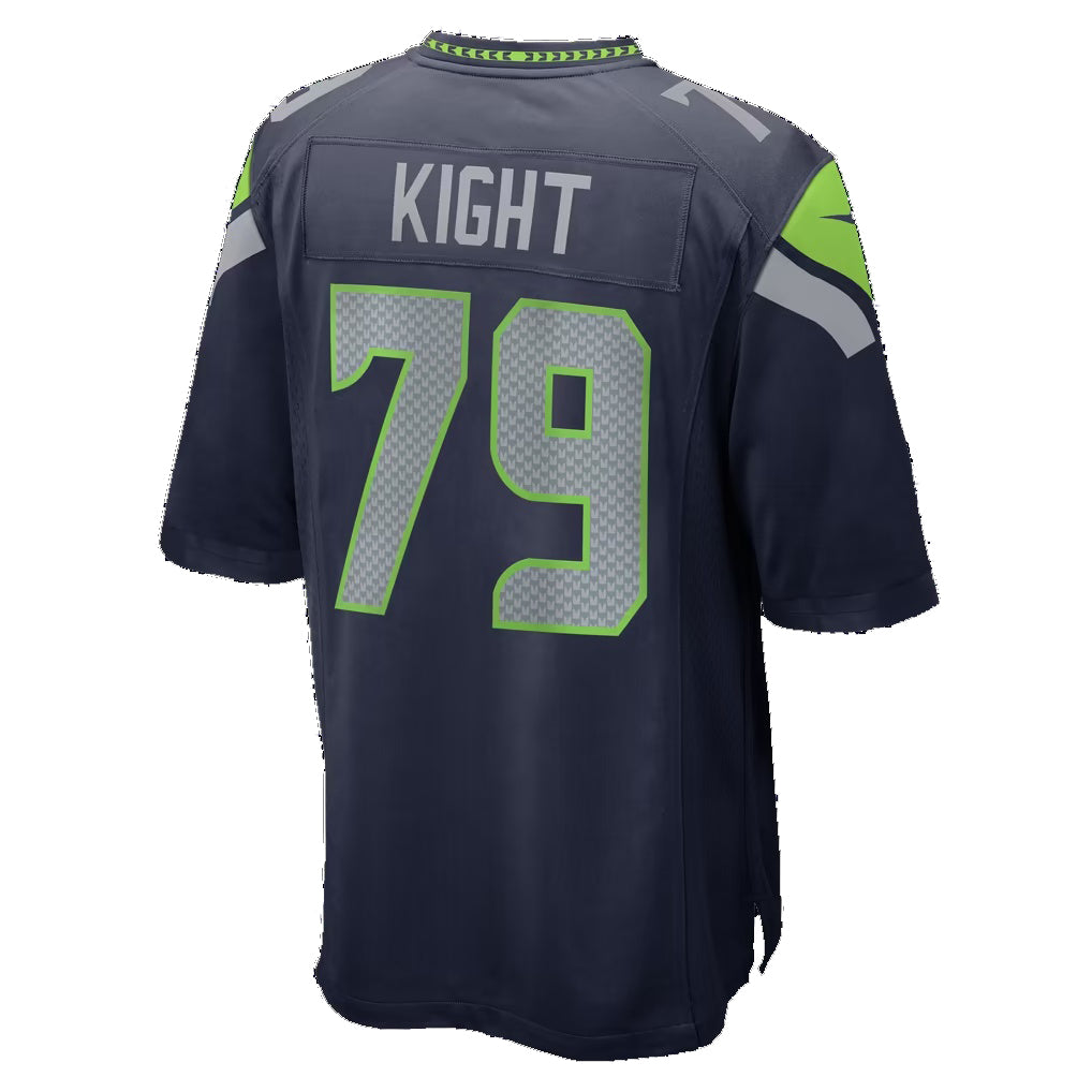 S.Seahawks #79 Amari Kight College Navy Team Game Football jersey Fedasgoge