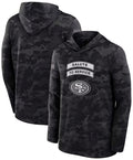 SF.49ers 2026 Salute To Service Club Pullover Hoodie Cheap sale Birthday and Christmas gifts Stitched American Jersey Fedasgoge