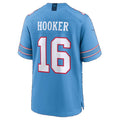 T.Titans #16 Hendon Hooker Light Blue Team Game Football jersey Fedasgoge