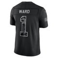 T.Titans #1 Cameron Ward Black 2026 Salute to Service Stitched Limited Football jersey Fedasgoge