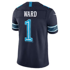 T.Titans #1 Cameron Ward Navy 2026 Rivalries Collection Stitched Limited Jersey Fedasgoge