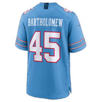 T.Titans #45 Kylen Granson Light Blue Team Game Football jersey Fedasgoge