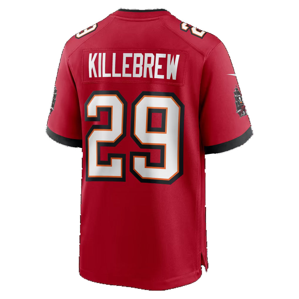 TB.Buccaneers #29 Miles Killebrew Red Team Game Football jersey Fedasgoge