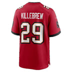 TB.Buccaneers #29 Miles Killebrew Red Team Game Football jersey Fedasgoge