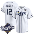 Tampa Bay Rays #12 Wade Boggs White 2026 World Series Home Limited Stitched Jersey Fedasgoge