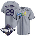 Tampa Bay Rays #29 Fred McGriff Grey 2026 World Series Limited Stitched Jersey Fedasgoge