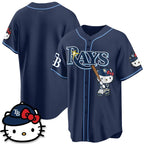 Tampa Bay Rays Navy Fedasgoge Meow KT Edition Vapor Limited Stitched Jersey