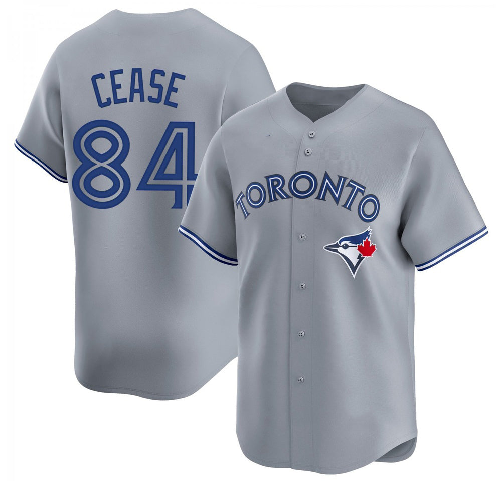 Toronto Blue Jays #84 Dylan Cease Gray Cool Jersey Fedasgoge