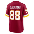 W.Commanders #88 Nick DeGennaro Burgundy Team Game Jersey Fedasgoge