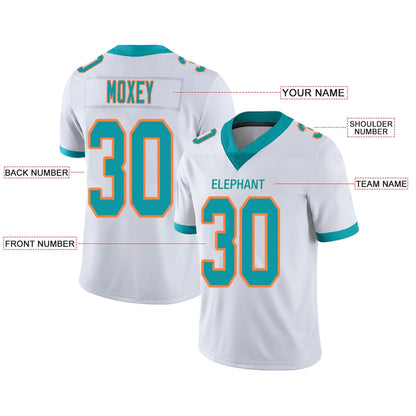 Custom Football Jerseys Team Player or Personalized Design Your Own Name for Men's Women's Youth Jerseys