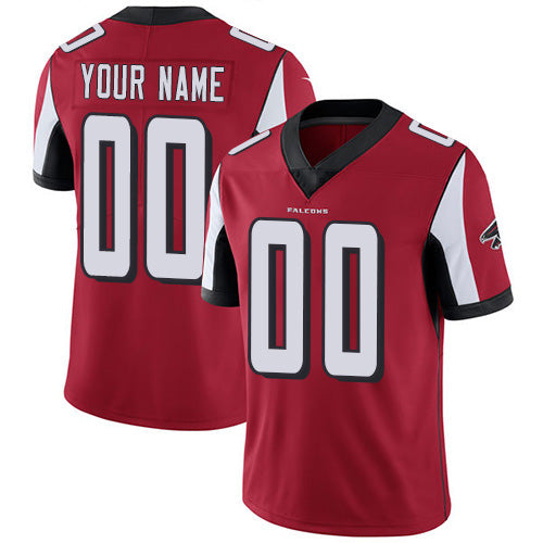 Custom A.Falcons Home Red Fedasgoge Vapor Untouchable Limited Jersey