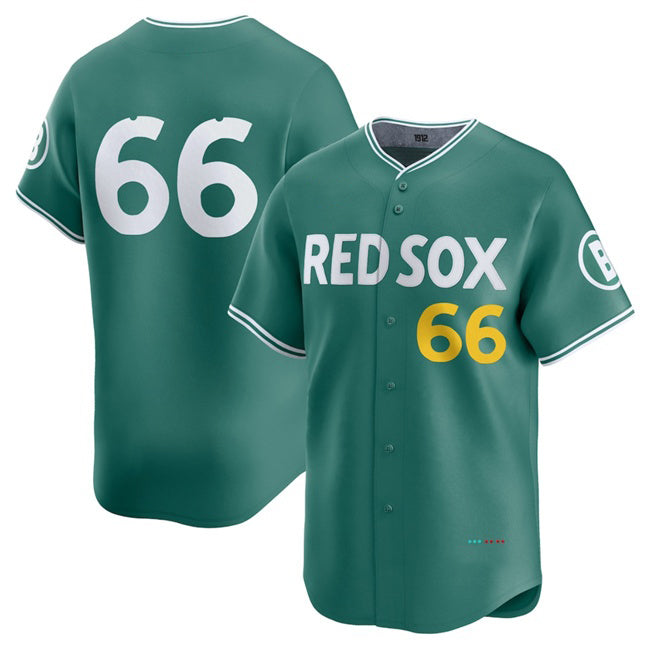Boston Red Sox #66 Brayan Bello Green Fedasgoge 2025 City Connect Limited Stitched Jersey