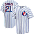 Chicago Cubs #21 Sh¨­ta Imanaga White Fedasgoge Cool Base Stitched Baseball Jersey