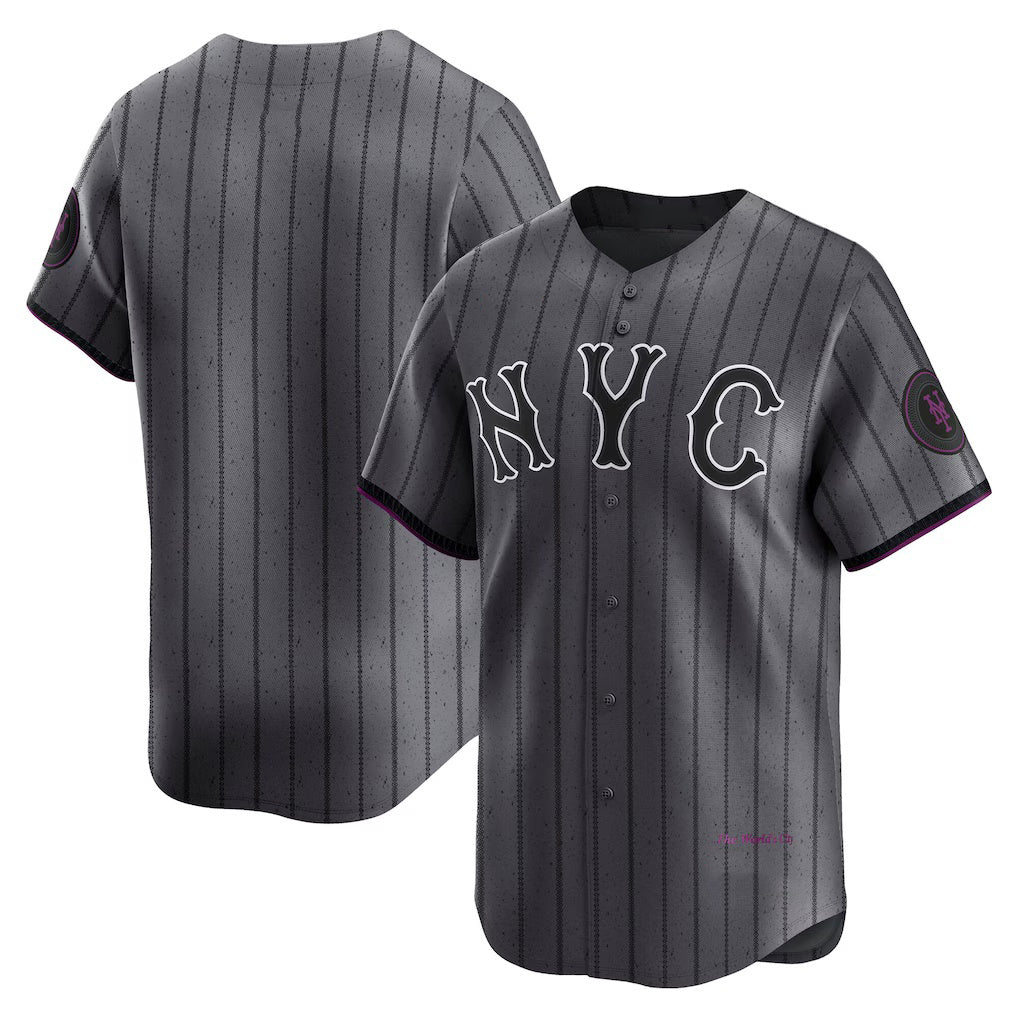 New York Mets Gray Fedasgoge City Connect Limited Jersey