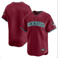Arizona Diamondbacks Red Fedasgoge Limited Home Game Blank Player Stitched Jerseys