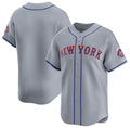New York Mets Blank 2024 Gray Fedasgoge Away Limited Stitched Jersey