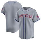 New York Mets Blank 2024 Gray Fedasgoge Away Limited Stitched Jersey