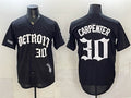 Detroit Tigers #30 Kerry Carpenter 2026 Black Fedasgoge 'Motor Gothic Edition' Vapor Premier Limited Stitched Jersey