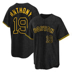 Boston Red Sox #19 Roman Anthony Player Black Fedasgoge Snake Skin City Home Game Stitched Jerseys
