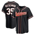 Baltimore Orioles #35 Adley Rutschman Player Black Fedasgoge Out Home Game Stitched Jerseys