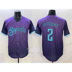 Arizona Diamondbacks #2 Geraldo Perdomo Purple Fedasgoge 2025 City Connect Limited Stitched Jersey
