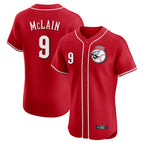Cincinnati Reds #9 Matt McLain Player Red Fedasgoge Limited Elite Home Game Stitched Jerseys