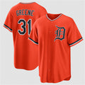 Detroit Tigers #31 Riley Greene Orange Fedasgoge Alternate Stitched Jersey