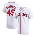Boston Red Sox #49 Tim Wakefield Player White Fedasgoge Limited Elite Home Game Stitched Jerseys1