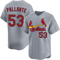 St. Louis Cardinals #53 Andre Pallante Gray Fedasgoge 2024 Away Limited Stitched Jersey