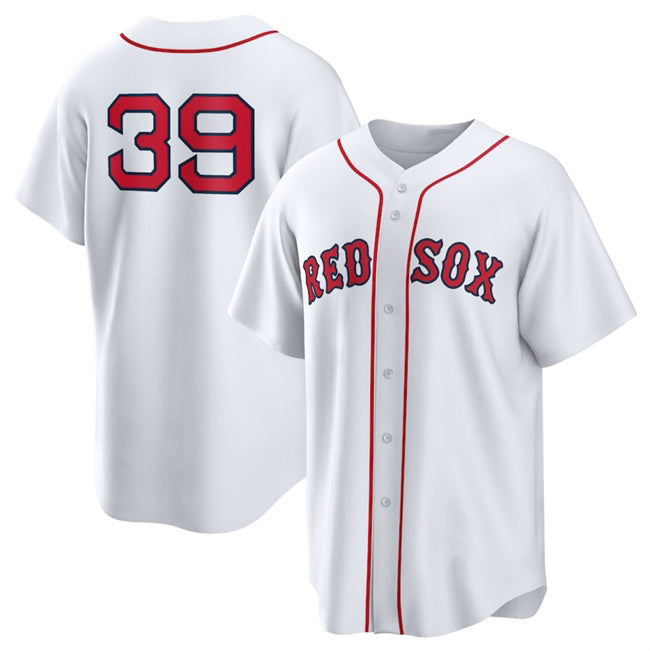 Boston Red Sox #39 Marcelo Mayer White Fedasgoge 2024 Cool Base Stitched Jersey