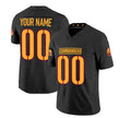 Custom W.Commanders Active Player Black Fedasgoge 2023 F.U.S.E. Vapor Limited Stitched Jersey