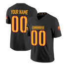 Custom W.Commanders Active Player Black Fedasgoge 2023 F.U.S.E. Vapor Limited Stitched Jersey