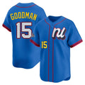 Colorado Rockies #15 Hunter Goodman Player Blue Fedasgoge National League All-Star Edition Home Limited Stitched Jerseys