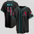 Arizona Diamondbacks #4 Ketel Marte Black Fedasgoge 2024 Cool Base Stitched Jersey