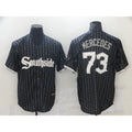 Chicago White Sox #73 Yermin Mercedes City Edition Black Fedasgoge Game 2021 Jerseys