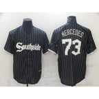 Chicago White Sox #73 Yermin Mercedes City Edition Black Fedasgoge Game 2021 Jerseys