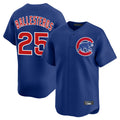 Chicago Cubs #25 Moises Ballesteros Player Royal Fedasgoge Limited Home Stitched Jerseys