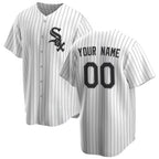Custom Chicago White Sox White Fedasgoge Home Replica Jersey