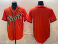 San Francisco Giants Blank Orange Fedasgoge Cool Base Stitched Jersey