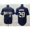 Detroit Tigers #29 Tarik Skubal Black Fedasgoge 'Motor Gothic Edition' Vapor Premier Limited Stitched Jersey